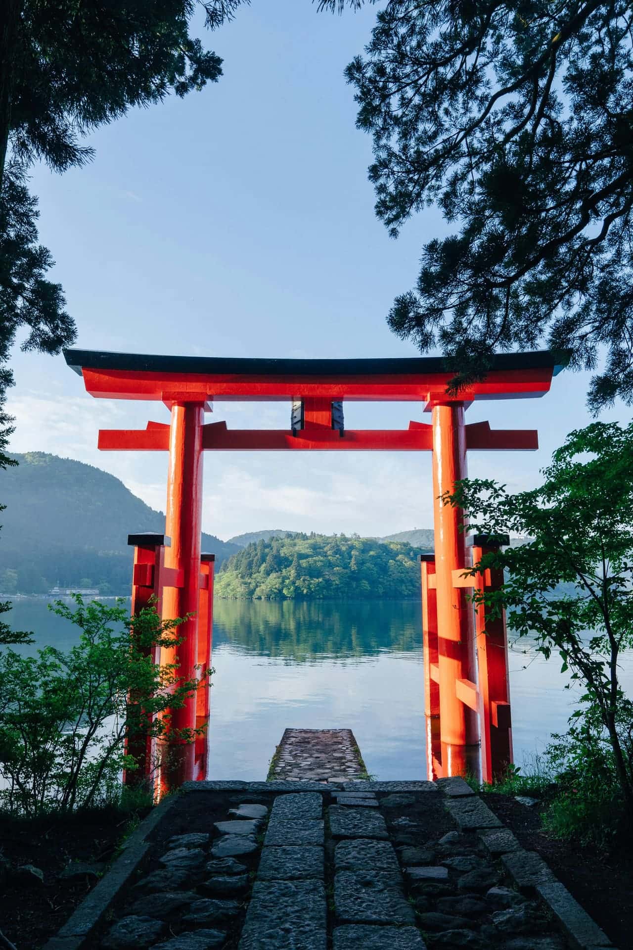 日本私享四季美学 8 日 第3-4天 箱根 芦之湖 鸟居 明亮图